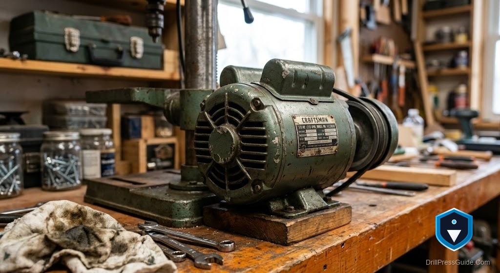 A Closer Look at the Craftsman 150 Drill Press Motor